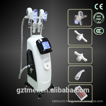 two cryolipolysis handle cavitation rf vacuum cryotherapy machine for sale